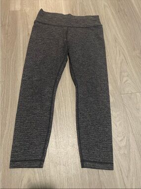 lululemon athletica Dark Gray Heather Leggings